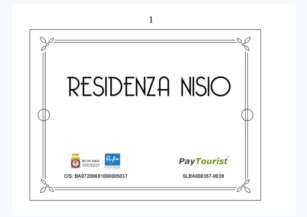 Residenza Nisio Villa Bari Kamer foto
